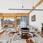 Flat In Sur Ollon, Amethyste, For 4, With Two Double Beds, Balcony And 75m To Ski-train Apartament Villars-sur-Ollon