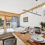 Flat In Sur Ollon, Amethyste, For 4, With Two Double Beds, Balcony And 75m To Ski-train Villars-sur-Ollon