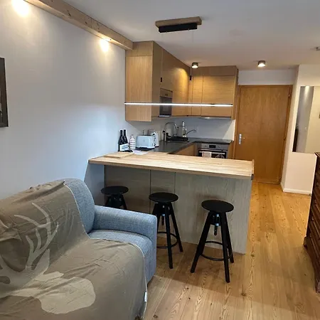 Lägenhet Flat In Sur Ollon, Amethyste, For 4, With Two Double Beds, Balcony And 75m To Ski-train