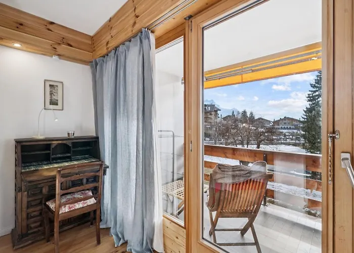 Appartamento Flat In Sur Ollon, Amethyste, For 4, With Two Double Beds, Balcony And 75m To Ski-train *