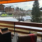 Flat In Sur Ollon, Amethyste, For 4, With Two Double Beds, Balcony And 75m To Ski-train Villars-sur-Ollon